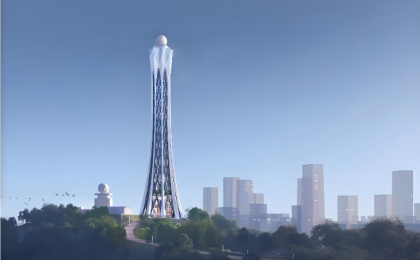 400米大气环境气象梯度观测塔启动建设