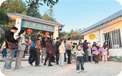 1767598261210943.jpg 游客在凯里动物园门前排队买票.jpg